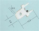 汽配端子  DJ611-4.8X0.5    4.8插片