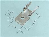 汽配端子  DJ615-4.8(H型)X0.8    4.8插片