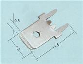 汽配端子  DJ6111-6.3X0.8   6.3插片