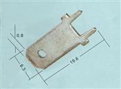 汽配端子  DJ6113-6.3X0.8  6.3插片