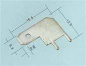 汽配端子  DJ6116-6.3X0.8  6.3插片