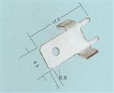 汽配端子  DJ6118-6.3X0.8   6.3插片