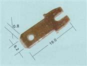 汽配端子  DJ6126-6.3X0.8  6.3插片