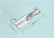汽配端子   DJ617-6.3X0.8B   6.3插片